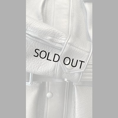 画像7: FINE CREEK&CO ファインクリーク・アンド・コー  Number7 Dee　ナンバー７　鹿革 BLACK