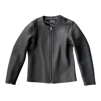 画像1: FINE CREEK&CO  Bud Deer　ファインクリーク・アンド・コー バド 鹿革 BLACK　ブラックsize４４