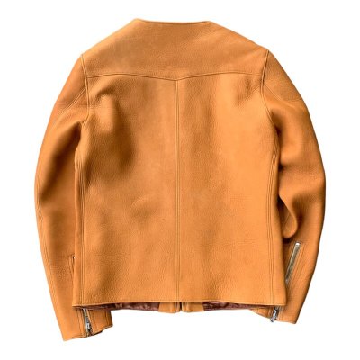 画像2: FINE CREEK&CO  Bud Deer　ファインクリーク・アンド・コー バド 鹿革 Beige  ベージュSALE４４