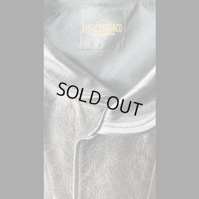 画像3: FINE CREEK&CO ファインクリーク・アンド・コー  Ale Jacket エールジャケット　コサックジャケット　　ＢＬＡＣＫ　ブラック