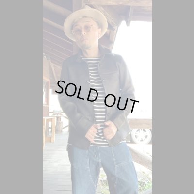 画像12: FINE CREEK&CO ファインクリーク・アンド・コー ArcadiaDeer アルカディア鹿革　ＢＬＡＣＫ　ブラック