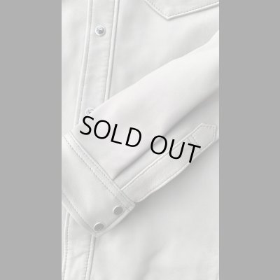 画像6: FINE CREEK&CO/ファインクリークアンドコーHank シープスキンウェスタンシャツ Gray