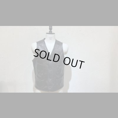 画像4: FINE CREEK&CO ファインクリーク・アンド・コー  　Jefferson　ジェファーソン　レザーベスト　BLACK