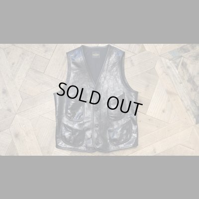 画像6: FINE CREEK&CO ファインクリーク・アンド・コー  　Jefferson　ジェファーソン　レザーベスト　BLACK