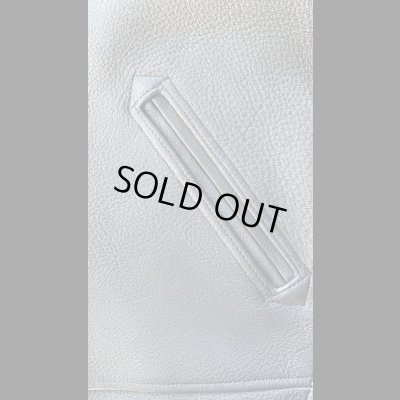 画像5: FINE CREEK&CO ファインクリーク・アンド・コー  Ale JacketDeer エールジャケット鹿革　コサックジャケット　BLACK　　size４４