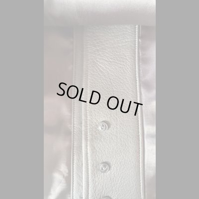 画像10: FINE CREEK&CO ファインクリーク・アンド・コー  Joseph JacketDeer ジョセフジャケット鹿革 コサックジャケット BLACK