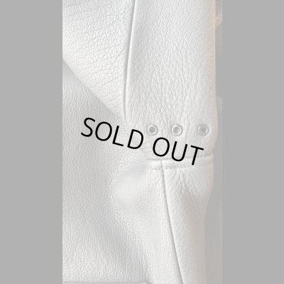 画像7: FINE CREEK&CO ファインクリーク・アンド・コー  Joseph JacketDeer ジョセフジャケット鹿革 コサックジャケット BLACK