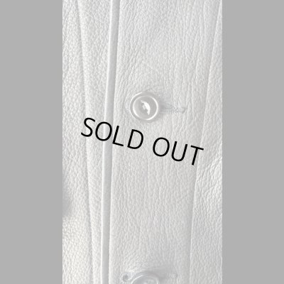 画像4: FINE CREEK&CO ファインクリーク・アンド・コー  Joseph JacketDeer ジョセフジャケット鹿革 コサックジャケット BLACK