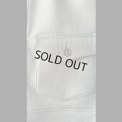 画像5: FINE CREEK&CO ファインクリーク・アンド・コー  Joseph JacketDeer ジョセフジャケット鹿革 コサックジャケット BLACK