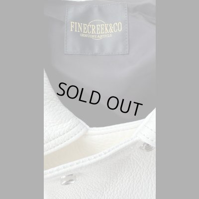 画像4: FINE CREEK&CO  Edward Deer White  エドワード鹿革　ファインクリーク・アンド・コー 　ホワイト