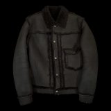 　HIGH LARGE LEATHERS ハイラージレザーズ　OklahomaCity Mouton　ブラック