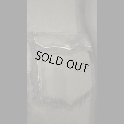 画像4: ２０２５SS　予約商品　HIGH LARGE LEATHERS ハイラージレザーズ　OklahomaCity Mouton　ブラック