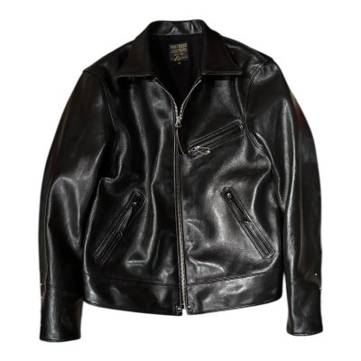 画像2: FINE CREEK　LEATHERS　５th限定　ファインクリークレザーズ Lindbergh　 リンドバーグ　　BLACK