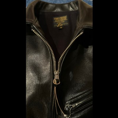 画像7: FINE CREEK　LEATHERS　５th限定　ファインクリークレザーズ Lindbergh　 リンドバーグ　　BLACK