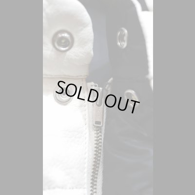 画像7: FINE CREEK&CO ファインクリーク・アンド・コーLaw  レザーダウンベストWHITE ホワイト