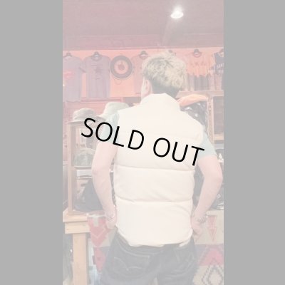 画像10: FINE CREEK&CO ファインクリーク・アンド・コーLaw  レザーダウンベストWHITE ホワイト