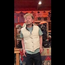 他の写真1: FINE CREEK&CO ファインクリーク・アンド・コーLaw  レザーダウンベストWHITE ホワイト