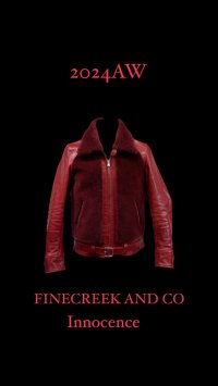 FINE CREEK&CO ファインクリーク・アンド・コー Innocence　イノセンス　Horse  Sheep RED/RED