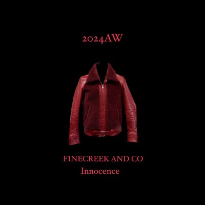 画像1: FINE CREEK&CO ファインクリーク・アンド・コー Innocence　イノセンス　Horse  Sheep RED/RED