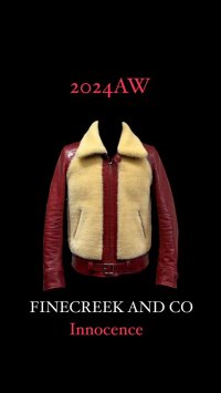 FINE CREEK&CO ファインクリーク・アンド・コー Innocence　イノセンス　Horse  Sheep RED/WHITE