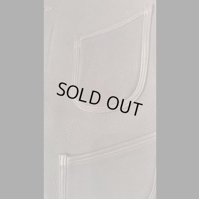 画像4: FINE CREEK&CO ファインクリーク・アンド・コー  　Jefferson　Deer　ジェファーソン鹿革　レザーベスト　BROWN