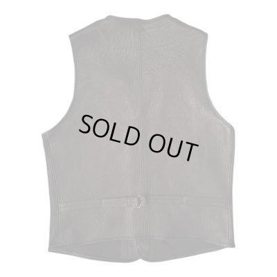 画像3: FINE CREEK&CO ファインクリーク・アンド・コー  　Jefferson　Deer　ジェファーソン鹿革　レザーベスト　BLACK