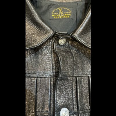 画像3: ２０２５AW　予約商品　HIGH LARGE LEATHERS ハイラージレザーズ　NEW CASTLE HTD   BLACK