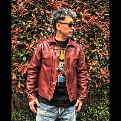 画像17: ２０２５AW　予約商品　HIGH LARGE LEATHERS ハイラージレザーズ　NEW CASTLE HTD   BROWN