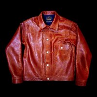 ２０２５AW　予約商品　HIGH LARGE LEATHERS ハイラージレザーズ　NEW CASTLE HTD   BROWN
