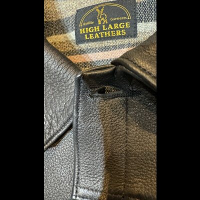 画像5: ２０２５AW　予約商品　HIGH LARGE LEATHERS ハイラージレザーズ　STILLWATER WAPITI　size３８〜４２  BLACK