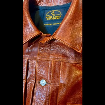 画像3: ２０２５AW　予約商品　HIGH LARGE LEATHERS ハイラージレザーズ　NEW CASTLE HTD   BROWN