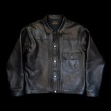 ２０２５AW　予約商品　HIGH LARGE LEATHERS ハイラージレザーズ　NEW CASTLE HTD   BLACK