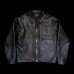 画像1: ２０２５AW　予約商品　HIGH LARGE LEATHERS ハイラージレザーズ　NEW CASTLE HTD   BLACK (1)