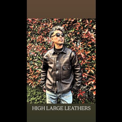 画像18: ２０２５AW　予約商品　HIGH LARGE LEATHERS ハイラージレザーズ　NEW CASTLE HTD   BLACK