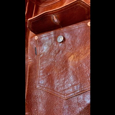 画像11: ２０２５AW　予約商品　HIGH LARGE LEATHERS ハイラージレザーズ　NEW CASTLE HTD   BROWN