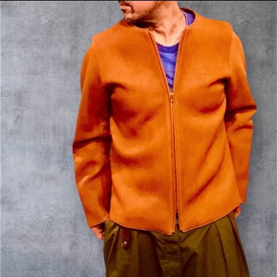 画像1: FINE CREEK&CO  Bud Deer　ファインクリーク・アンド・コー バド 鹿革 Beige  ベージュ