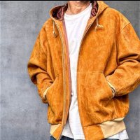 FINE CREEK  C-WORKS　Crispyクリスピー鹿革スエード　　Camel