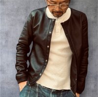 FINE CREEK  MOSSIR  LANNER　遠赤外線放出レザー　　BLACK