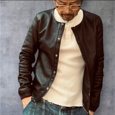 画像1: FINE CREEK  MOSSIR  LANNER　遠赤外線放出レザー　　BLACK