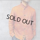 　FINE CREEK&CO ファインクリーク・アンド・コー  Ale JacketDeer エールジャケット鹿革　コサックジャケットsize４４