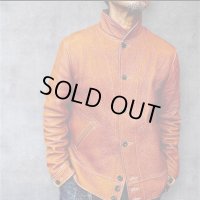 　FINE CREEK&CO ファインクリーク・アンド・コー  Ale JacketDeer エールジャケット鹿革　コサックジャケットsize４４