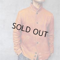 FINE CREEK&CO ファインクリーク・アンド・コー  Ale JacketDeer エールジャケット鹿革 コサックジャケットsize44