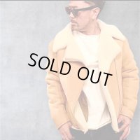 FINE CREEK  C-WORKS　Dout ダウト　Mouton riders Jacket　　IVORY