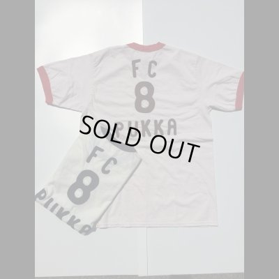 画像1: FULL COUNT(フルカウント）PRINT RINGER TEE ''FC 8 PUKKA''