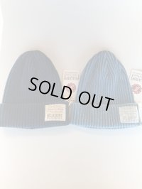 FULL COUNT  INDIGO RIB WATCH CAP インディゴリブ　ワッチキャップ