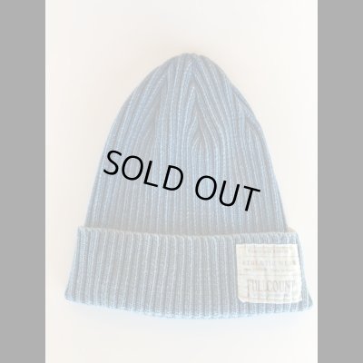画像3: FULL COUNT  INDIGO RIB WATCH CAP インディゴリブ　ワッチキャップ