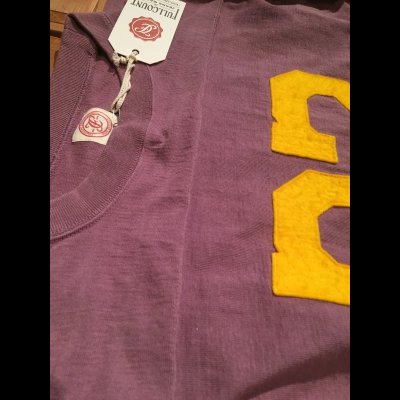 画像6: FULL COUNTフルカウント　OLD FOOTBALL TEE　フットボールシャツ