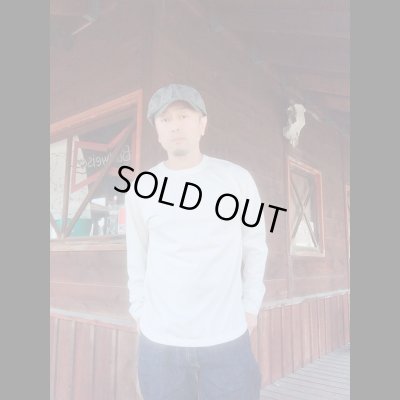 画像6: FULL COUNT(フルカウント)FLAT SEAM HEAVY WEIGHT L/S TEEホワイト