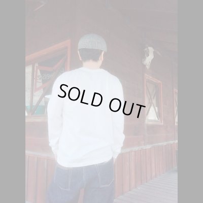 画像7: FULL COUNT(フルカウント)FLAT SEAM HEAVY WEIGHT L/S TEEホワイト