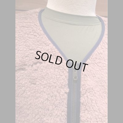 画像3: FULL COUNTフルカウントZIP FRONT FLEECE LINER LONG SLEEVE